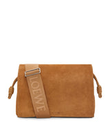 Men's Suede and Calfskin Satchel with Adjustable Strap and Zip Pocket, 24cm x 34cm x 12cm