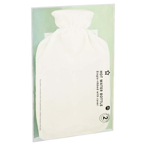 Superdrug Hot Water Bottle with Cover 1.7L GOODS Superdrug