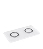 Lalique Feuilles grinder tray, UK version