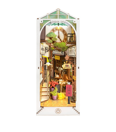 Robotime Sunshine Town Buildable Booknook Creative Kit