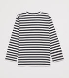 Comme Des Garçons Cotton Stripe Heart Logo T-Shirt (2-6 Years)