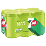 7UP Zero 6 x 330ml - McGrocer