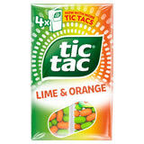 Tic Tac Lime & Orange Flavoured Mints 72g