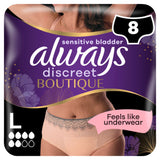 Always Boutique beige incontinence pants size L pack of 8 - British product