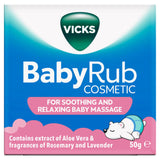 Vicks BabyRub Ointment 50g (British brand)