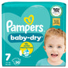 Pampers Baby-Dry nappies Size 7 30 Pack, imported from the UK