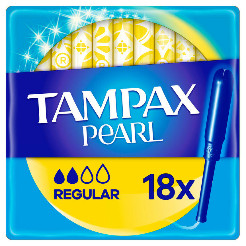 Tampax Pearl Regular Tampons With Applicator GOODS ASDA