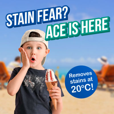Ace Stain Remover Ultra for Colours Fresh Perfume 1L - British product