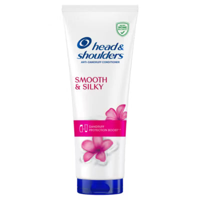 Head & Shoulders Smooth & Silky Anti-Dandruff Conditioner 275ml, UK version