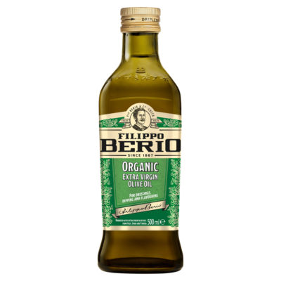 Filippo Berio Organic Extra Virgin Olive Oil 500ml - British product