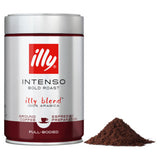 Illy Espresso Intenso Roast ground coffee 250g, UK version
