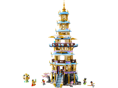 LEGO Monkie Kid Celestial Pagoda Building Set 1621 Pieces