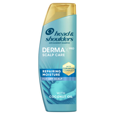 Head & Shoulders DermaXPro Repairing Moisture Anti-Dandruff Shampoo with Coconut Oil 300ml