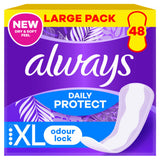 Always Daily Protect Extra Long Panty Liners 48 Liners