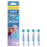 Oral-B PRO Kids Electric Toothbrush Head with Disney Frozen for Ages 3+ Pack of 4