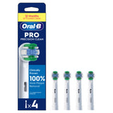 Oral-B Pro Precision Clean Toothbrush Heads 4 Pack