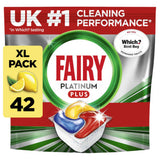Fairy Platinum Plus All In One Dishwasher Tablets Lemon 42 Tablets