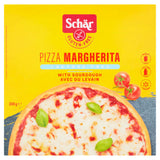 Schar gluten-free margherita frozen pizza with sourdough 300g (British brand)
