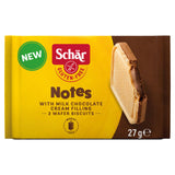 Schar milk chocolate cream wafer biscuits 27g (British brand)