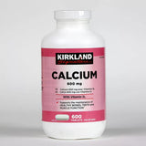 Calcium and Vitamin D3 Dietary Supplement Tablets 600 Count