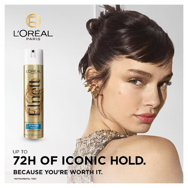 L'Oreal Paris hairspray strong hold 400ml, UK version