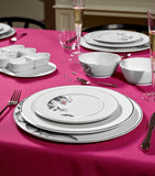 Meissen porcelain side plate with Lucky Dragon design and platinum rim, 18cm diameter, imported from the UK