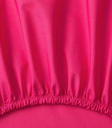 Cotton Percale Double Fitted Sheet with 200-400 Thread Count, 140cm x 200cm