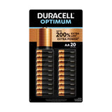 Duracell Optimum AA Alkaline Batteries 20 Pack