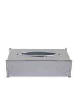 ZODIAC Cylinder Chrome Bathroom Tissue Box