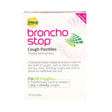 Bronchostop Thyme Cough Relief Pastilles 20 Count