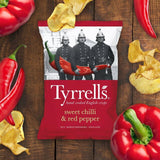 Tyrrells Sweet Chilli & Red Pepper Sharing Crisps 150g - McGrocer