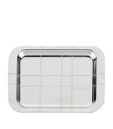 Christofle Silver-Plated Graphik Tray Presentation Tray 15cm x 10cm