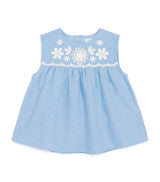 Louise Misha Cotton Embroidered Malaya Children's Blouse 5-10 Years