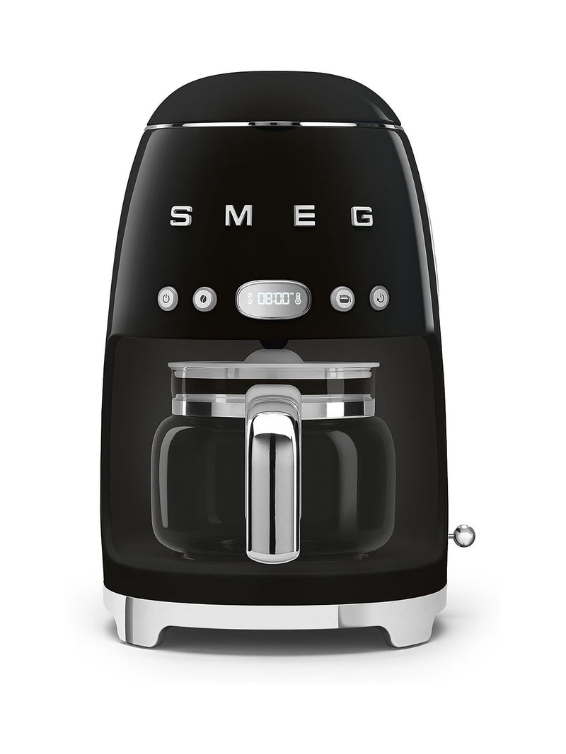 Smeg black drip coffee machine (British brand)