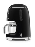 Smeg black drip coffee machine (British brand)