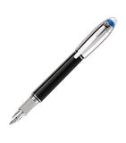 Montblanc StarWalker Doué fountain pen, platinum-plated, 13.5cm length, imported from the UK