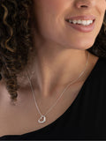Beaverbrooks sterling silver 9ct heart pendant - British product