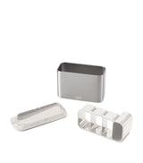 Stainless Steel Surface Cutlery Drainer with Drainage Spout and Non-Slip Feet