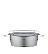Fissler Phi Stainless Steel Casserole Pan with Lid 24cm
