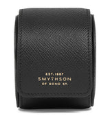 Smythson Leather Panama Single Watch Storage Roll