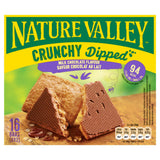 Nature Valley Crunchy Dipped Milk Chocolate Flavour Cereal Bars 8x20g