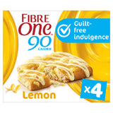 Fibre One 90 Calorie Squares Lemon Drizzle Bar 4 x 24g