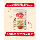 Nestle wheat infant cereal with milk powder 1kg, imported from the UK