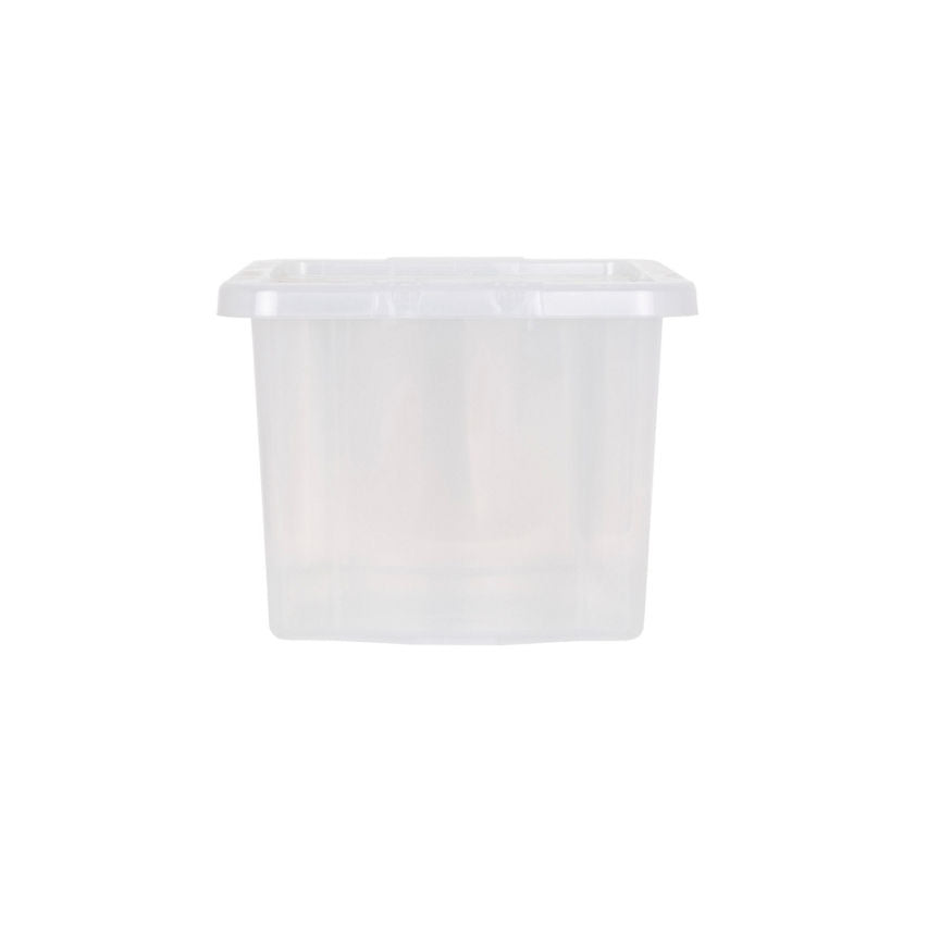 Wham Crystal 25L Box & Lid Clear GOODS ASDA