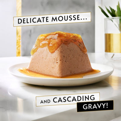 Gourmet Revelations tuna mousse wet cat food 4x57g, UK version