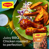 Maggi BBQ chicken mix 41g, imported from the UK