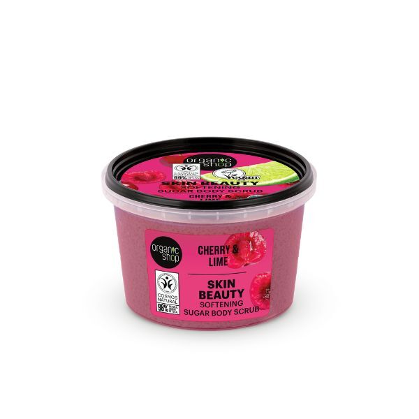 Organic Shop Cherry Lime Scrub 250 ml (British brand)