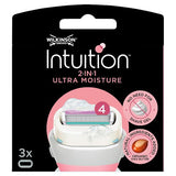 Wilkinson Sword Intuition 2in1 Ultra Moisture Refill Blades 3 pack
