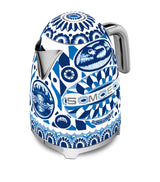 Smeg x Dolce & Gabbana Blu Mediterraneo Electric Kettle 1.7L