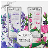 Yardley English Lavender and English Rose Hand Cream 2x50ml